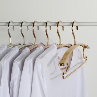 衣架铝合金家用挂衣撑子晾衣架金属阳台无痕衣挂防滑晾晒衣服架子