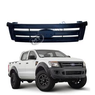 适用于2012-2014年款福特RANGER-T6前杠中网前中网格栅
