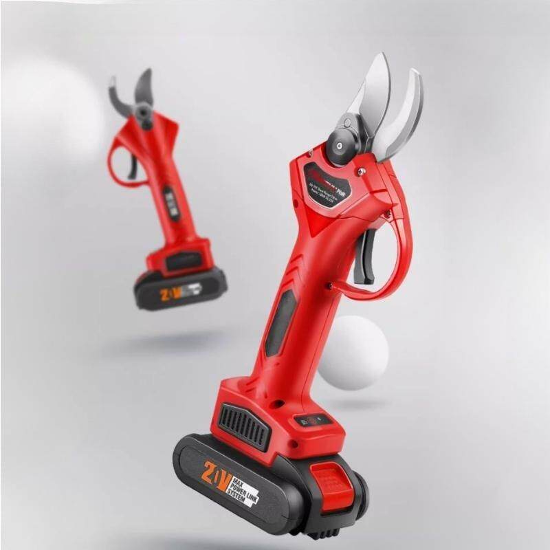 兴虎2.5高枝电动剪刀果园树枝剪锂电无刷高空电剪刀伸缩修剪刀