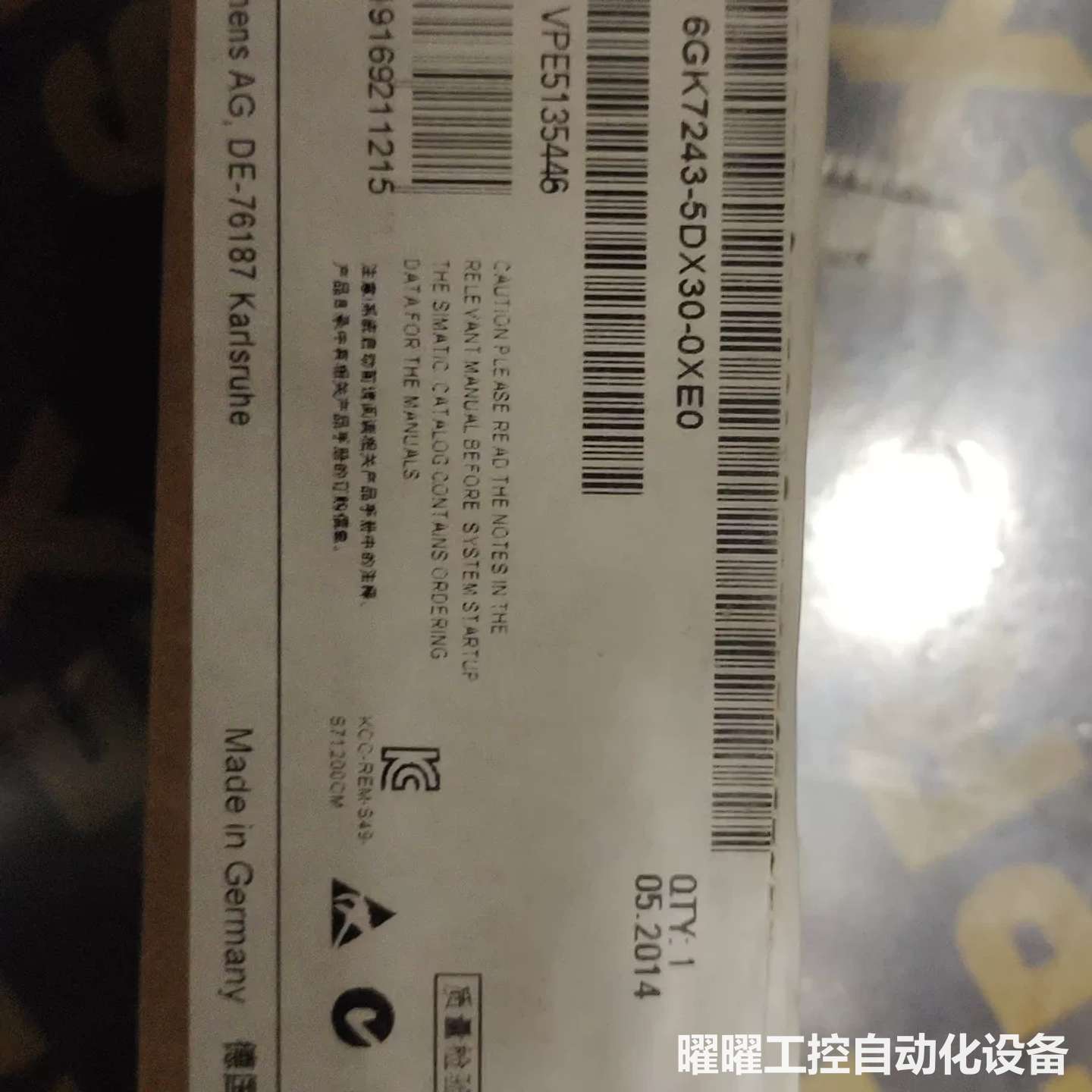 西门子SIMATIC通讯模块，型号6GK7243-5DX30