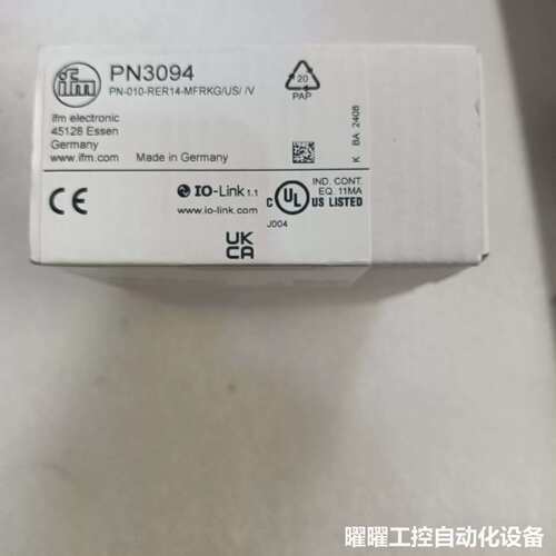 工程剩余全新原装易福门PN3094。现货1个，实物照片，包装