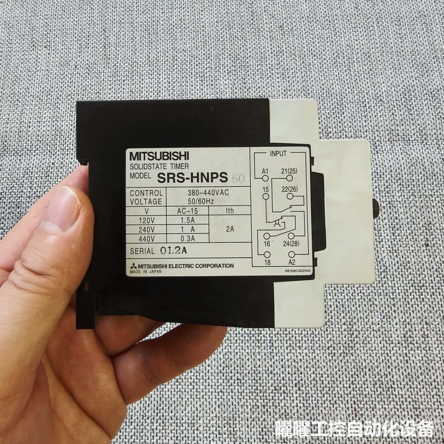 MITSUBISHI三菱固态时间继电器,Model:SRS-