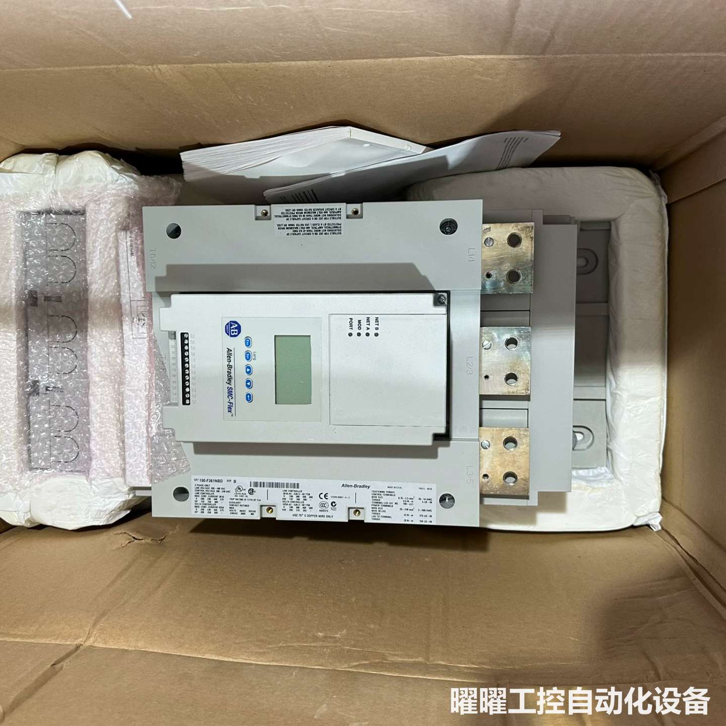 AB罗克韦尔软启动器150-F361NBD,全新原装,型号1