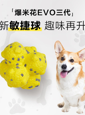 狗狗敏捷训练球分子球狗狗玩具耐咬磨牙自嗨解闷神器大型犬宠物