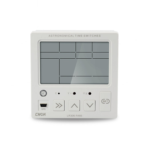 LR306智能天文定时器经纬度时控开关 RS485信GPS定位日出日落控制