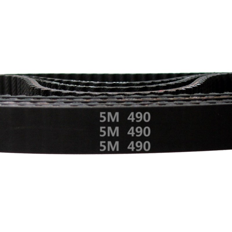 HTD 5M -490 / 98齿 橡胶 同步带 圆弧齿 同步皮带 传动带