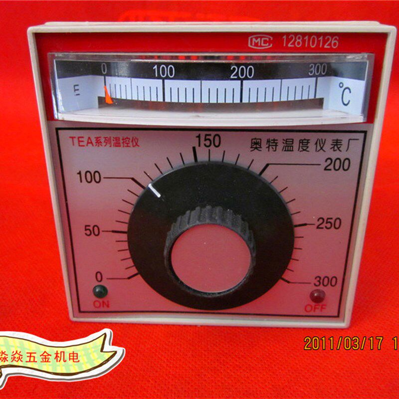 TEA-2001 指针式温度控制器 烤箱温控仪 温控表 旋钮温控 E 0-300