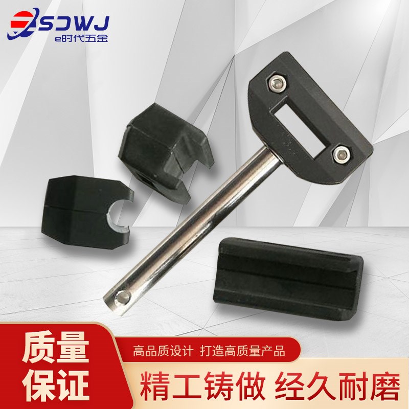 方管夹输送配件链板配件流水线配件方单轨接头夹头圆单轨接头夹头