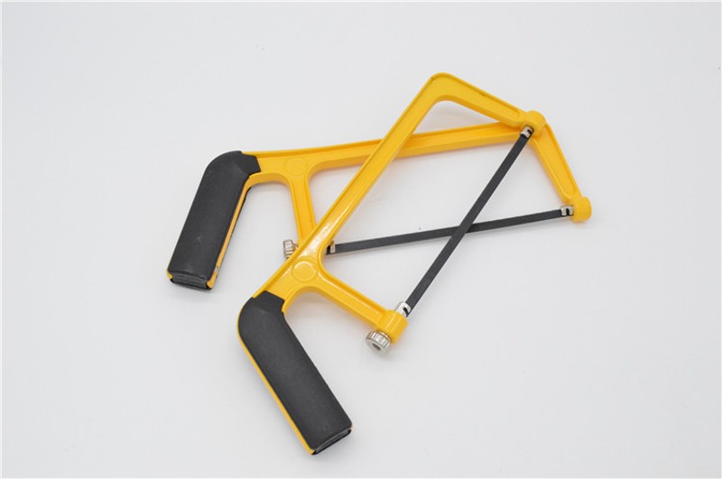 迷你钢锯架DIY小手锯手工锯多功能锯弓架木工锯手锯拉花锯子锯条