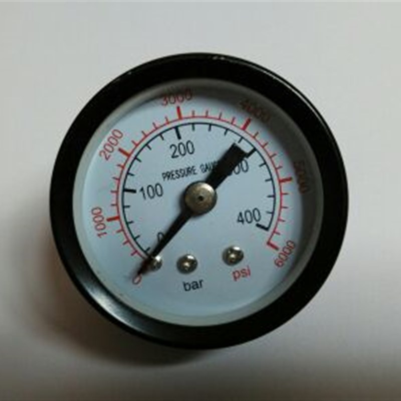 直径40mm 400bar/6000psi轴向压力表 铜螺纹pt1/4(螺纹直径13)