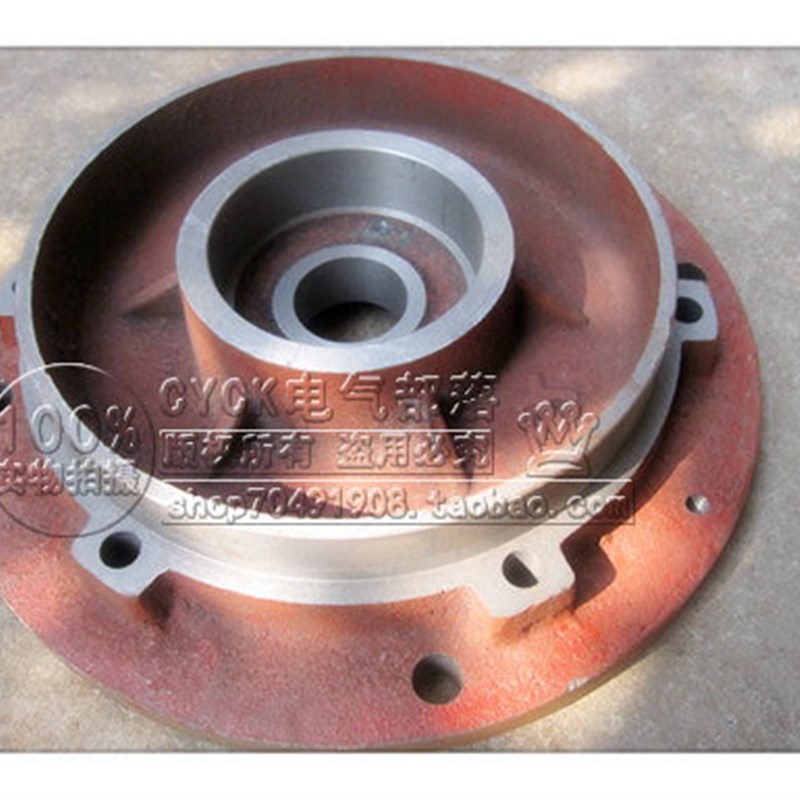 电动机端盖 YB2-132-4.6.8-7.5KW 防爆立式前端盖yb2-132-2 5.5kw