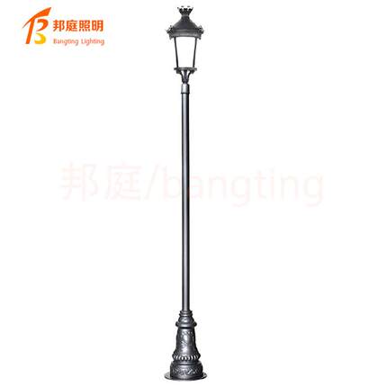 欧式庭院灯供应LED六角景观灯户外别墅柱头灯公园道路庭院灯