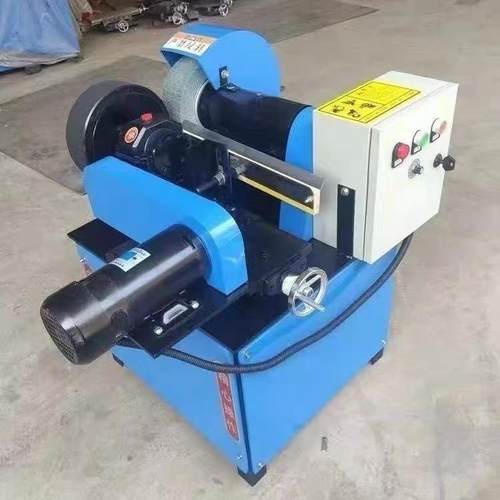 自动圆管抛光机不锈钢管铁管铝管外圆抛光拉丝镜面打磨除锈抛光机