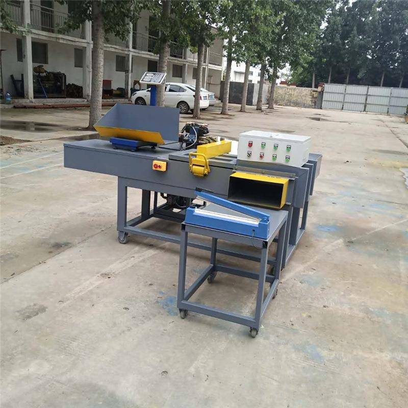 废布头纤维打包机纸棉压块机2-25公斤每包擦机布木屑压缩打块机