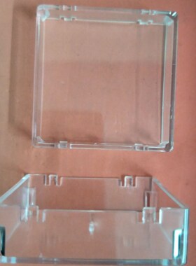 48X48透明罩 继电器DH48S透明防尘防水防油盖 48*48 透明罩JS48S