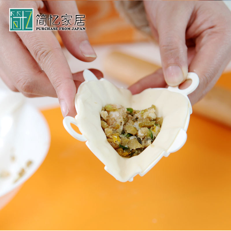 日本进口SANADA 包饺子器 饺子夹 饺子模具 饺子制作器 附料理铲