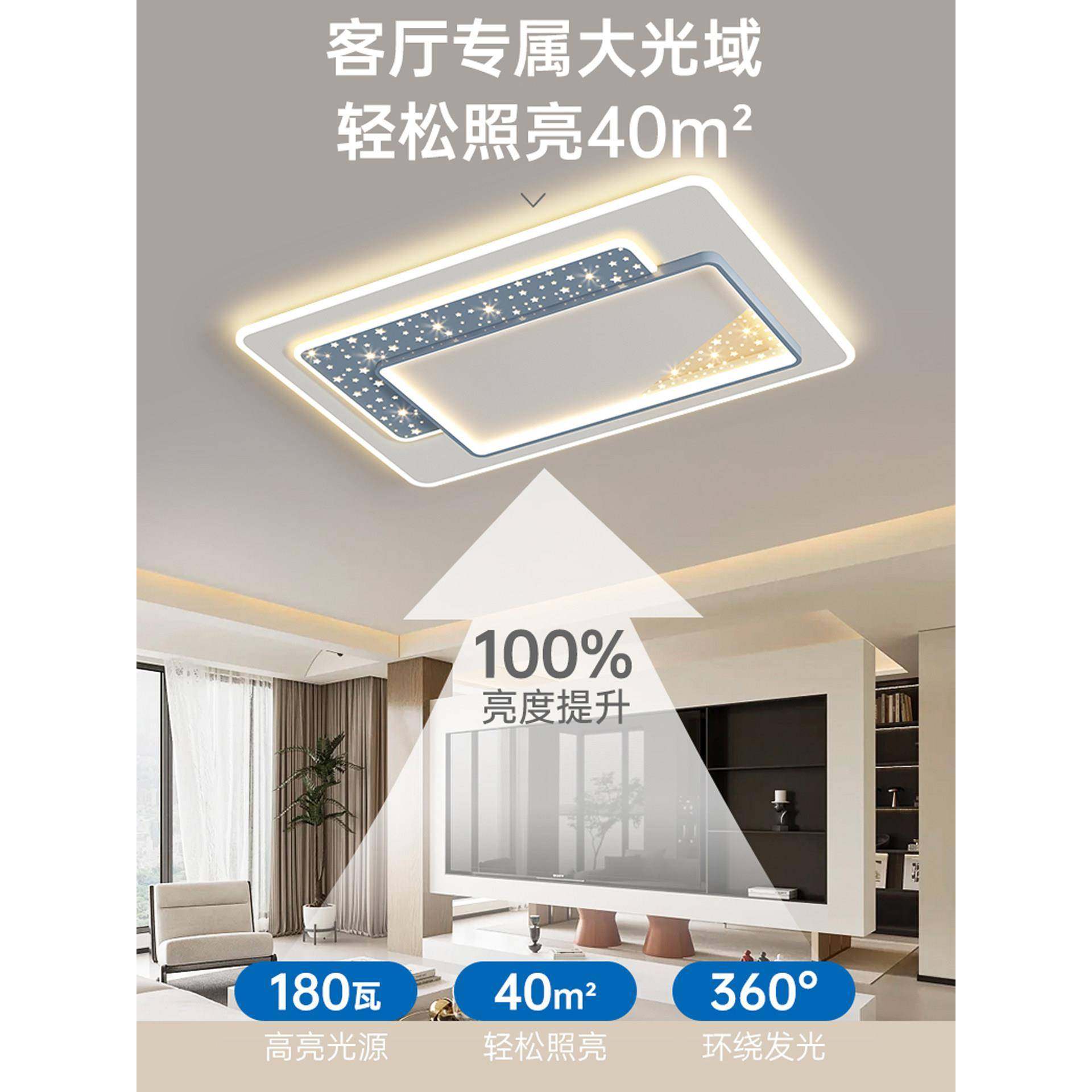 现代简约大气led卧室吸顶灯客厅书房餐厅全光谱中山灯具组合套餐,家装灯饰光源,餐厅/卧室/书房吸顶灯,淘宝优惠券,粉丝福利购,淘宝优惠卷