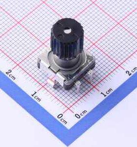 日本ALPS EC11L1525G01音量旋转编码器带按键开关轴长13