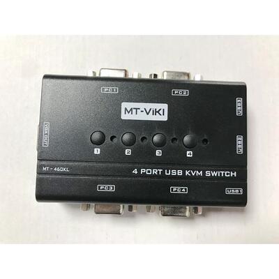 VGA切换器/KVM 二进/四进/八进一出，16进一出手动带USB配线