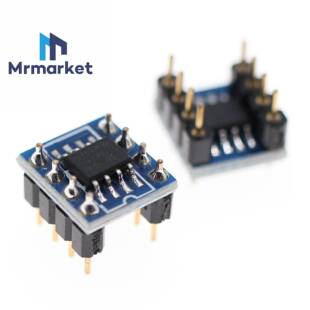 OPA627AU 两个配对单运放转双运放直插 单转双 模块