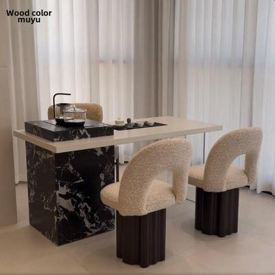 阳台茶桌精致岩板岛台极简轻奢2025新款小型一体式泡茶台意式高端