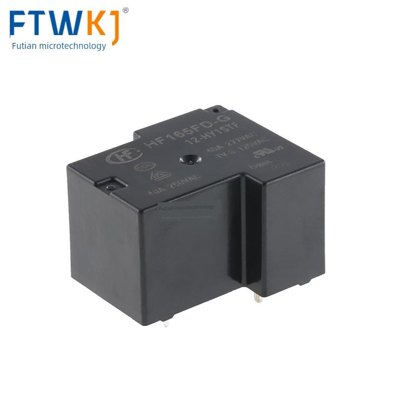 宏发继电器Hf165Fd-G-50-5/12/24/-Hy1Stf Zy1Stf Ht 4引脚大功率