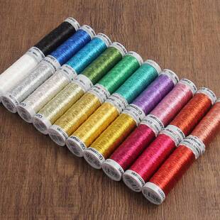 麋鹿先生 德国古特曼Gutermann纯色金属线法式刺绣金属绣线200米