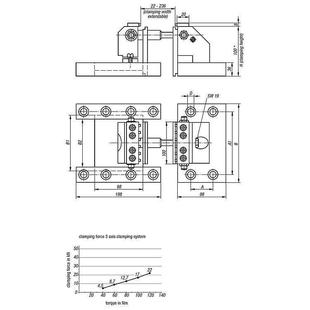 格栅板轴夹紧系 夹具 统41000 进口 德国NOR3EL121E原M装