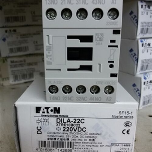 ETN伊顿 穆勒DILM接触器 DILA-22C DC220V 直流 DILA-22C(220VDC)