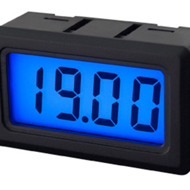 全新三位半小型数显电压表电流表LCD液晶直流数字表头100V2A200uA