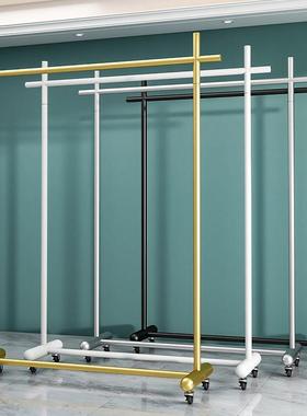 衣架落地卧室衣帽28471架冬天移动家用简易可衣架室内房间晾挂衣