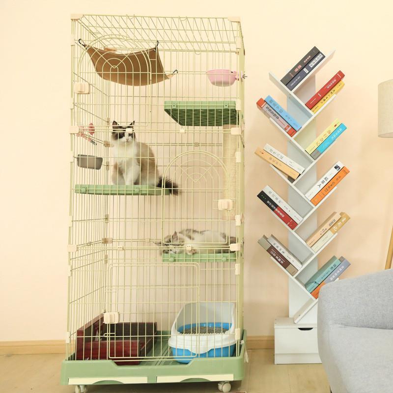 双三层YD猫笼别家用室内多层猫舍双四隔层豪华猫猫窝墅笼子