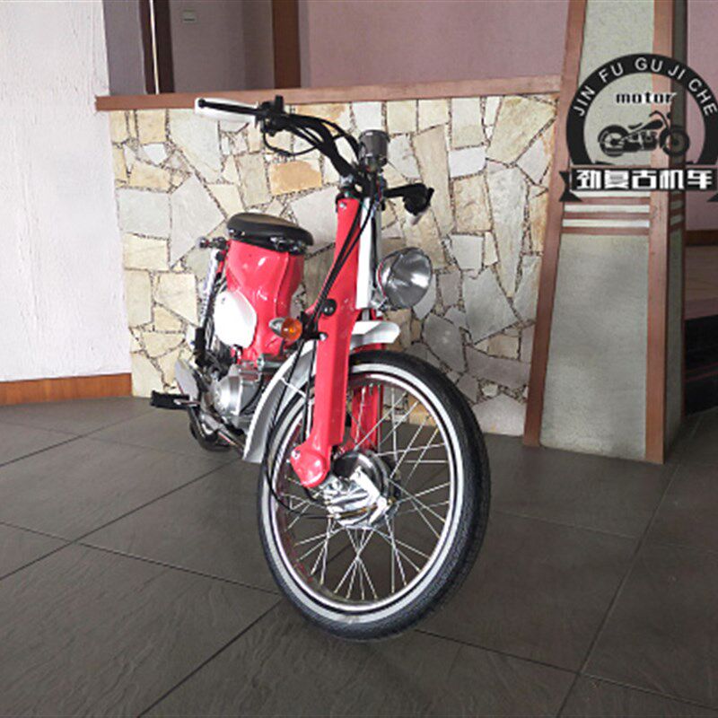 复古改装M型车把游侠鑫源SR400方向把 幼兽CUB110/嘉陵CoCo车把