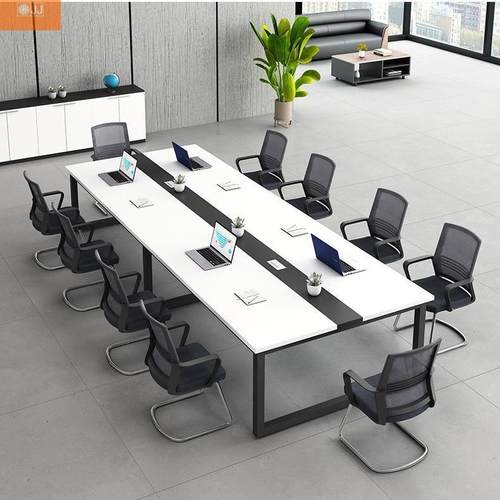 会训议桌长桌简约办63628735公现代议办室培长条桌会子工作台公桌