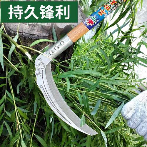 kt农用小除草工特具种锰kt7号仓1草钢镰刀割刀农具玉米麦收割割草