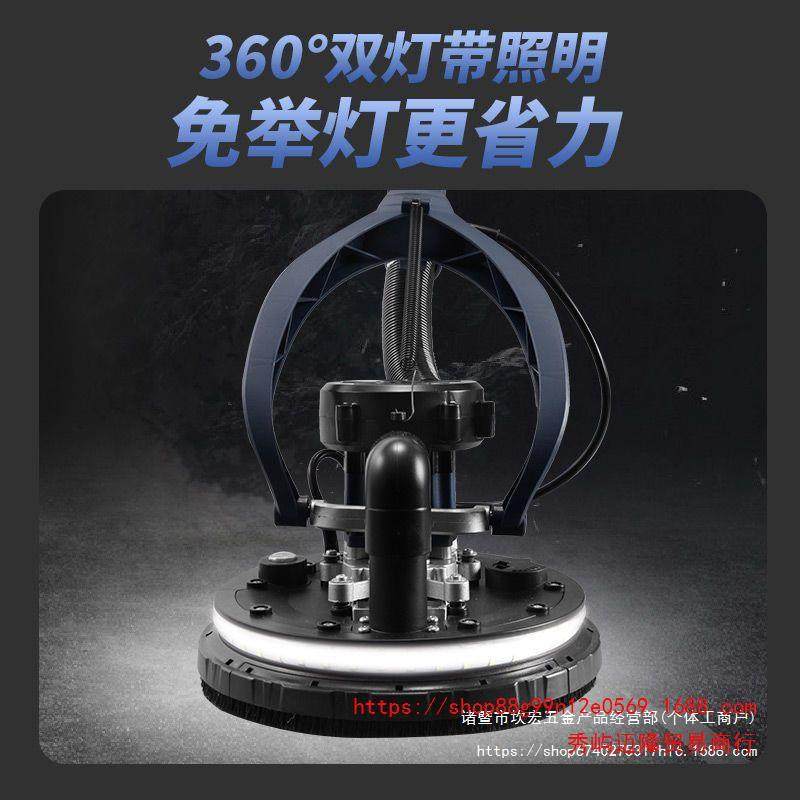 刷墙打磨持机砂纸机腻子粉打磨面机手墙面自吸磨墙无QFB机打砂机