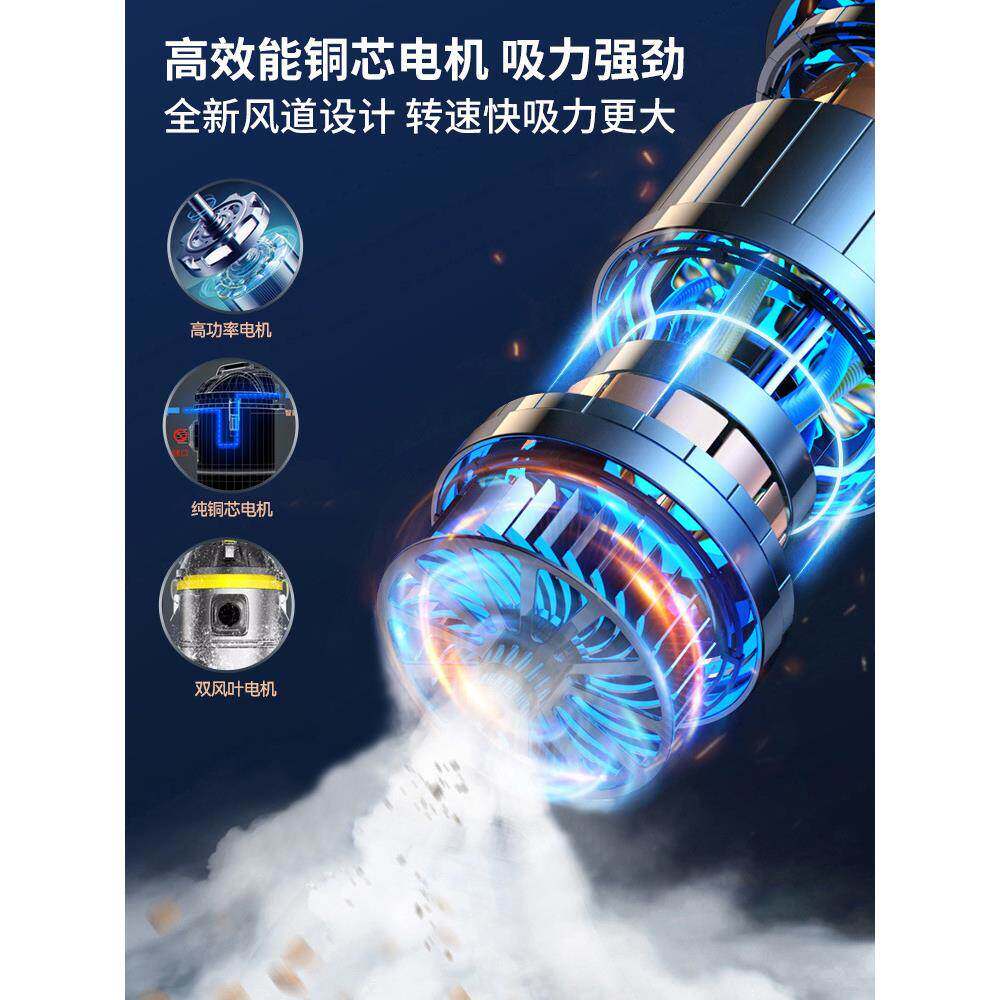 扬吸尘器大吸用SVG力家用子强力功洗车用装修美缝专用商吸尘率机