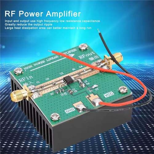 RF2126 射频功放 2.4GHZ 1W WIFI 蓝牙 放大器 图传放大器 带散热