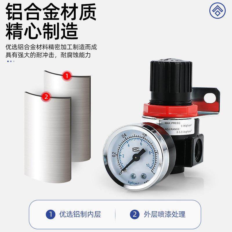 阀亚德客型ACPGFC空2000油水分离器气过滤器/调减压油雾器/A/FR20