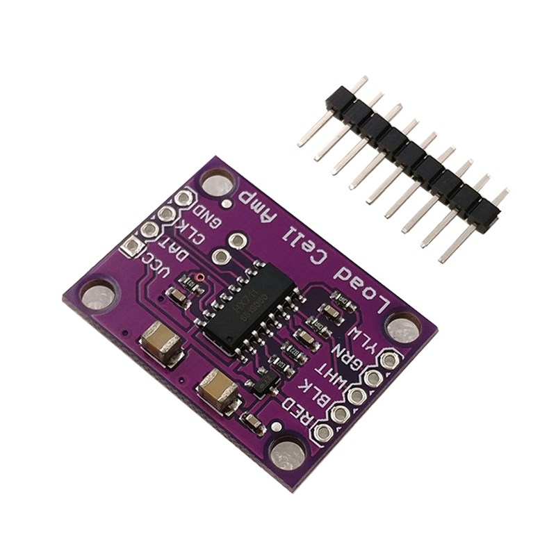 HX711 高精度 电子秤重 传感器 24位A/D转换器 开发板