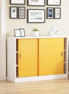 推拉门餐边柜现代简房柜子物柜49503置物柜餐厅收厨纳柜约客厅茶