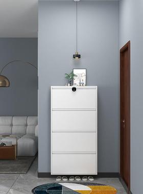 户型家用简约翻斗超薄my鞋15柜cm制大容量北钢欧经济入户门小门厅