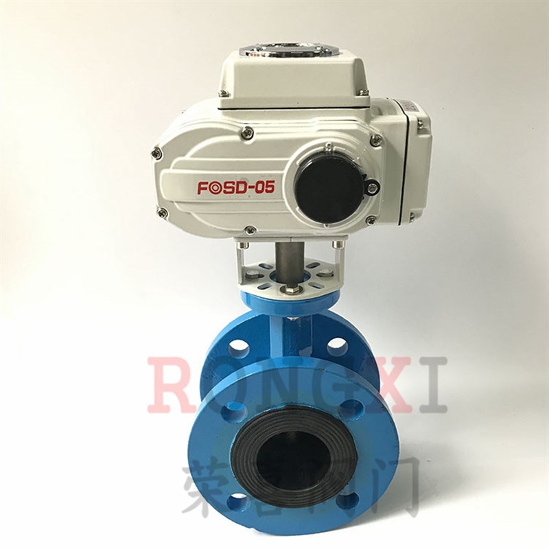 电动法兰蝶阀 D941X-10-16 电动软密封蝶阀 DN50-DN300 电动蝶阀