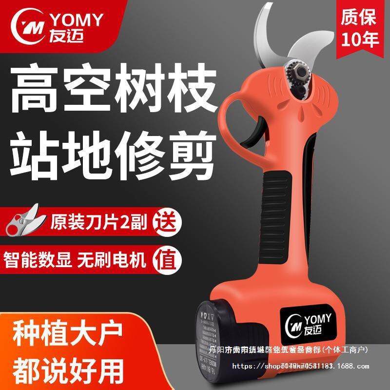 电剪动修枝XSH剪刀果充电式修园艺剪子修树枝树剪刀锂电剪池剪枝