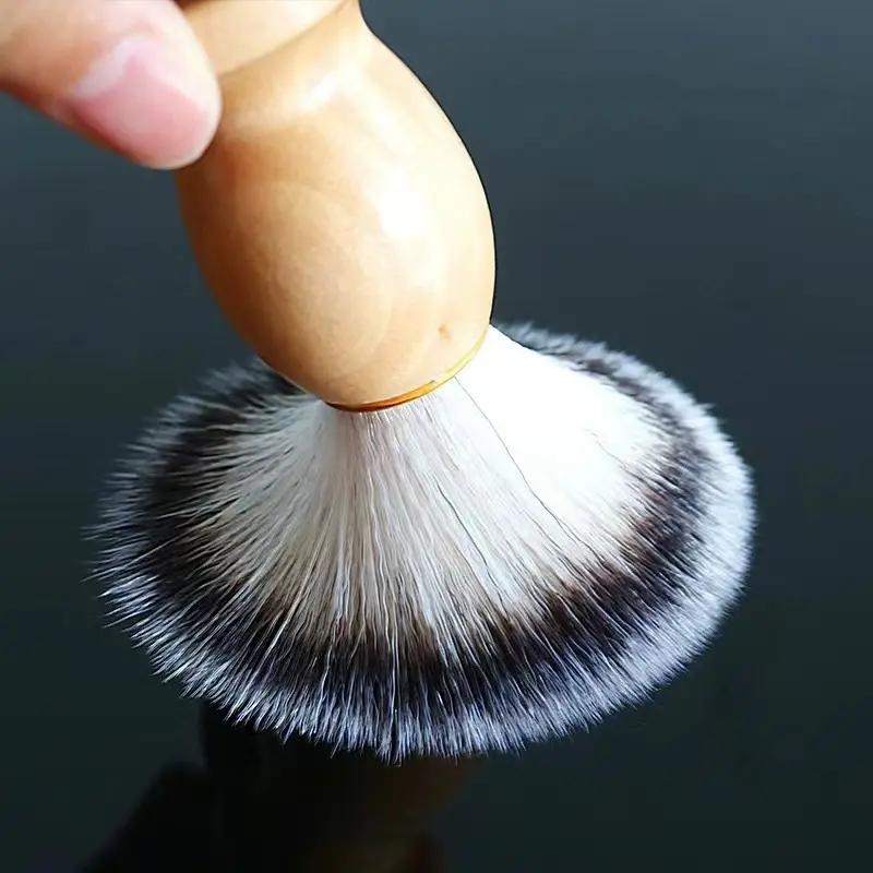 男士实木胡须刷刮胡子刷胡刷 扫胡刷理发小扫木头刷护理刷