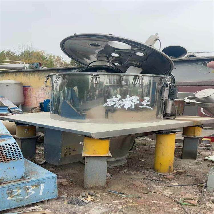 出售二手不锈钢1250型刮刀下卸料离心机 化工制药工业分离设备