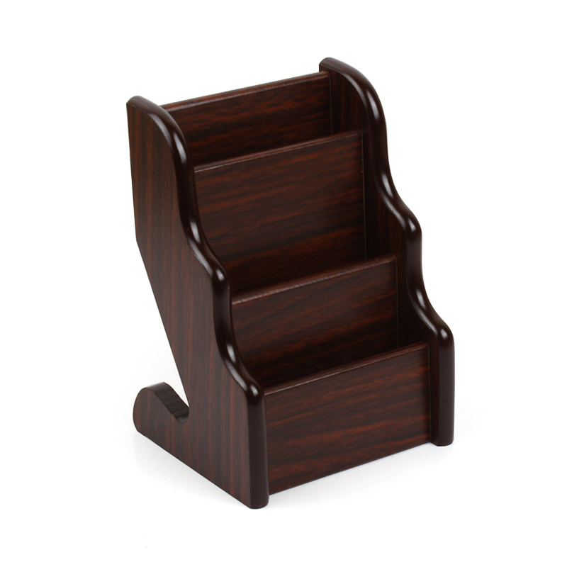 木质名片盒高档多层名片架木制名片收纳盒子创意精品名片盒桌面名