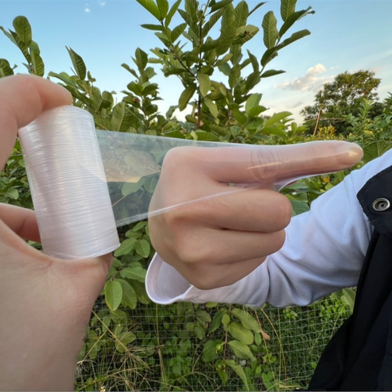 嫁接膜专用膜PE打结薄膜嫁接绑带果树苗木包扎带非自粘超薄膜包邮