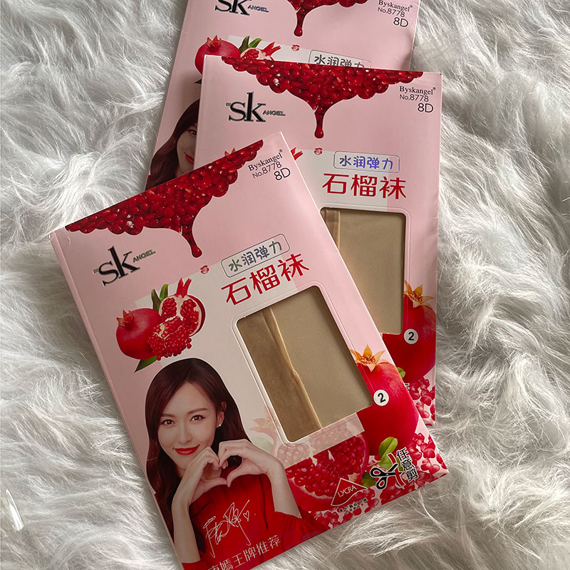 3双水润任意剪石榴袜 博弈SK夏季新款防脱丝美腿隐形防脱丝连裤袜