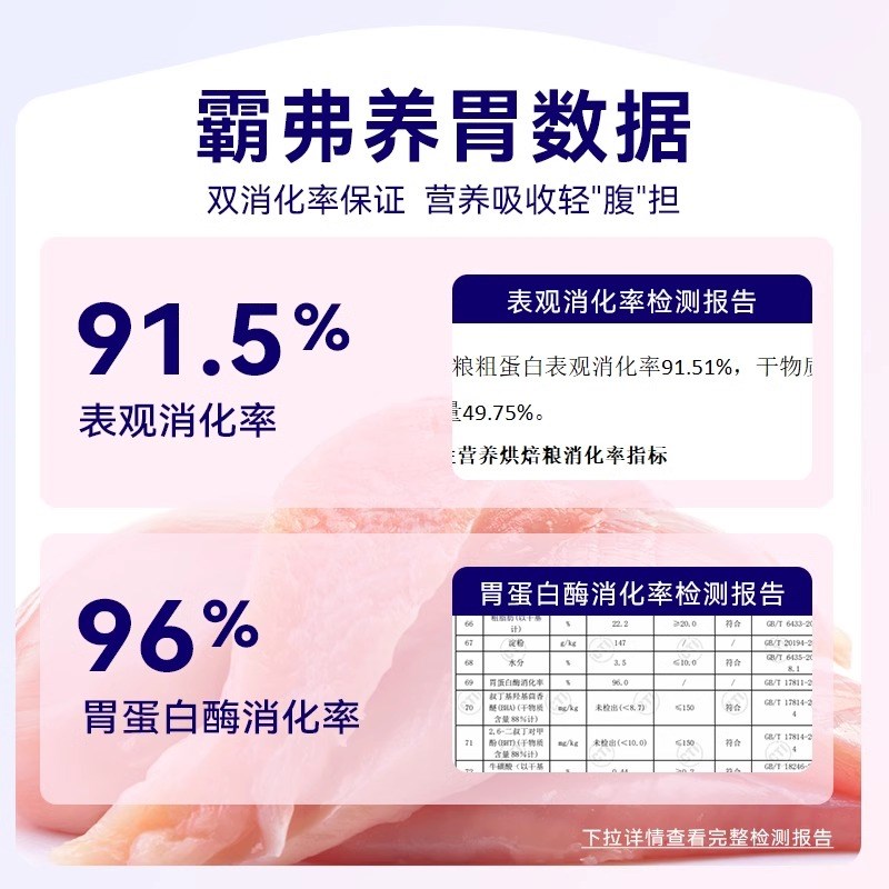 麦富迪barf霸弗低温烘焙猫粮猫粮鸡肉乳鸽营养成幼猫离乳专用猫粮